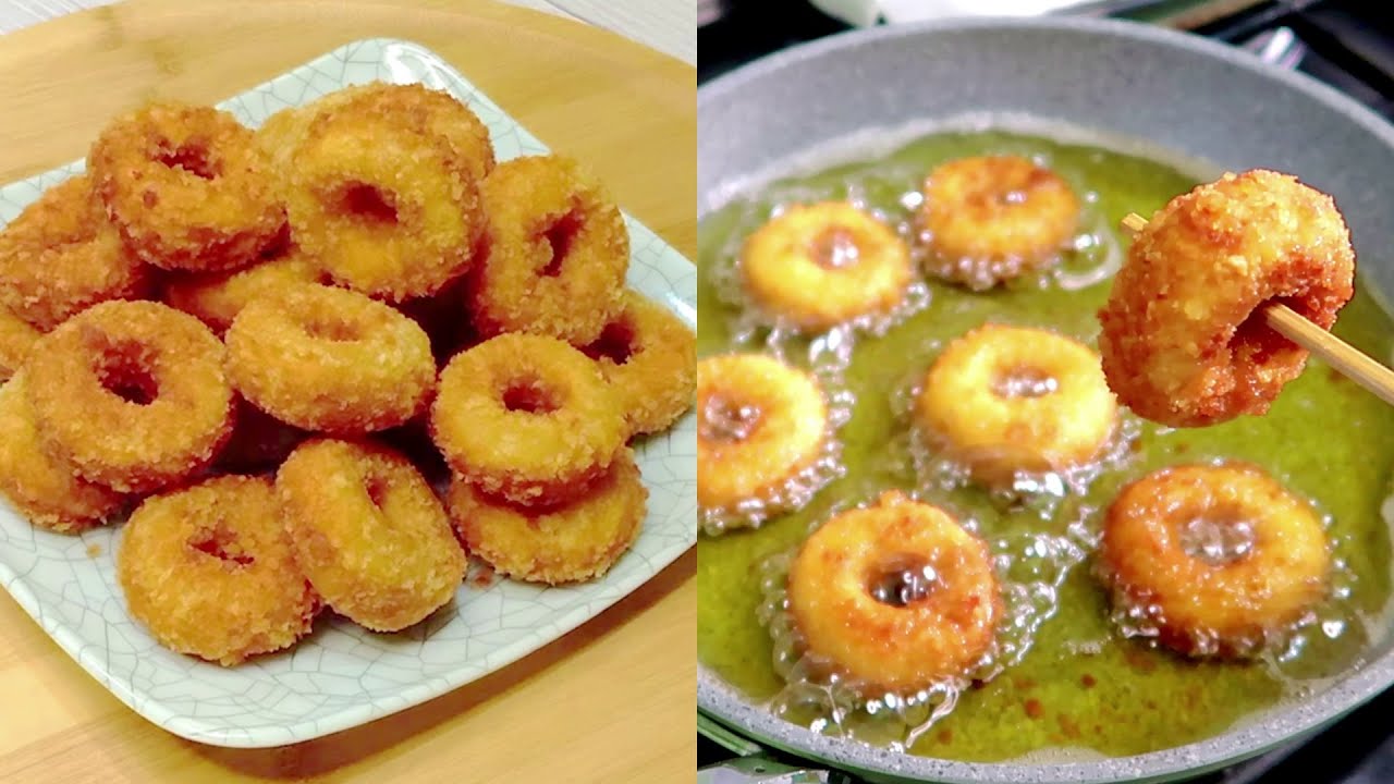 KAMOTE DONUT l SWEET POTATO DOUGHNUT l SWEET POTATO DONUT