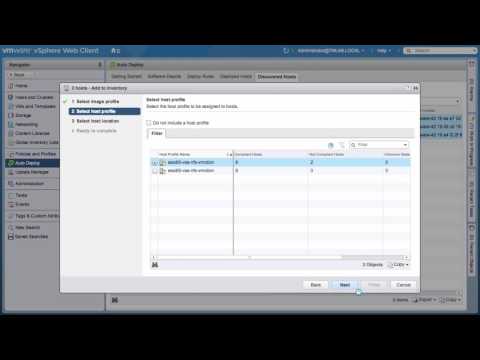 VMware vSphere Auto Deploy 6.5 Step by Step Workflow Demo | vSphere