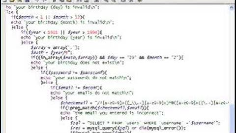 PHP Tutorial    User Registration w  SQL 2 Better]