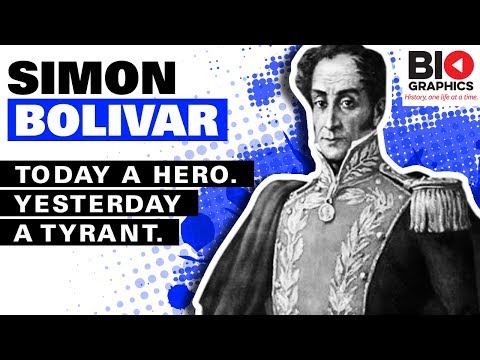Video: Simon Bolivar: Biography, Creativity, Career, Personal Life