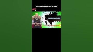 Sesepuh Player epic emang berani tampil beda 🥶