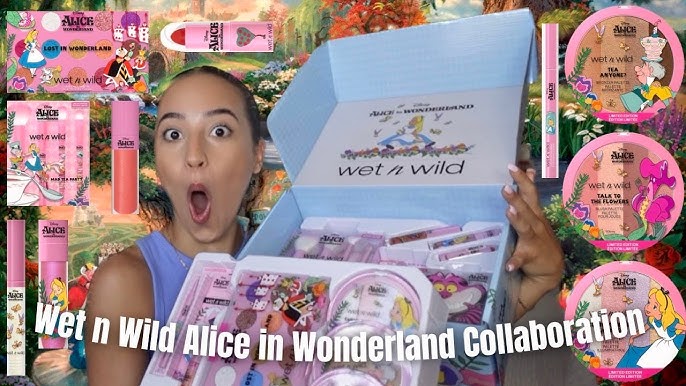 When makeup brings you all the nostalgia! Alice in Wonderland X @wetnw