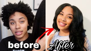 The Most REALISTIC Clip Ins for 4c Hair | ft. Curls Queen