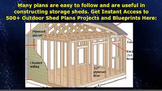 Wood storage Shed Building plans DiY DiY Storage Shed plans Find hundreds of detailed designs to get started -▻ http://TedsQualityWoodworkingPlans.com ◅- that you
