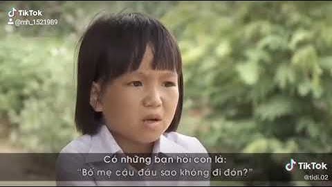có những đứa trẻ hiểu chuyện đến đau lòng.😭😭