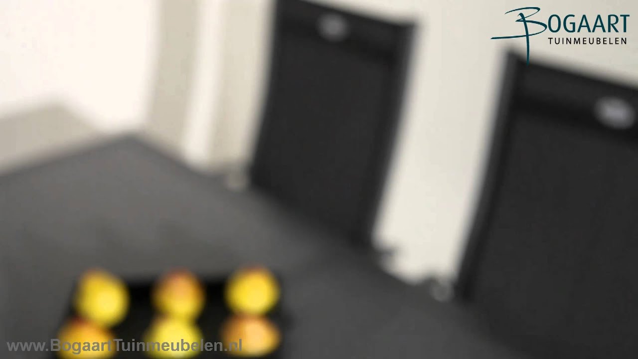 Hartman Tuinmeubelen - Giovanni ceranite tafel met Brisbane verstelbare stoel