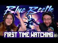 Blue Beetle (2023) Movie Reaction | Our FIRST TIME WATCHING | We LOVE this family!