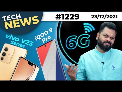 realme GT 2 Pro First Look, 6G Is Here ,vivo V23 Series India Launch,iQOO 9 Pro Full Specs-#TTN1229