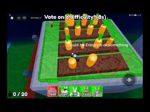 Carrot Tower defense new update Theory