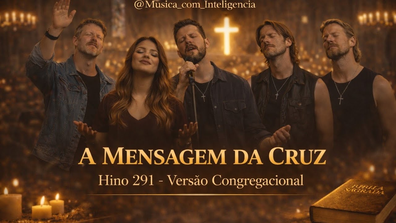 A Mensagem da Cruz –  Hino 291  | Versão Congregacional