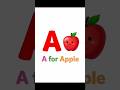 A for Apple 🍎 | ABC Learning for Kids | Alphabet A | Kids Study Video #ABCVideos#KidsEducation