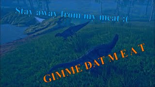 I Have no Idea what Im Doing but Thats ok :) | Carnotaurus gamplay | - The Isle Evrima