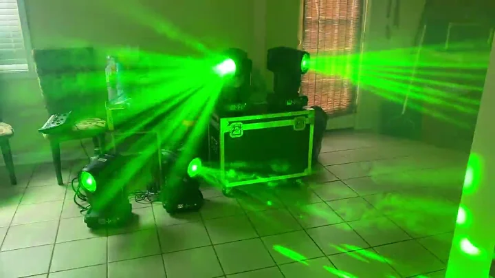 4 luces beam 275W 10R SHEHDS.