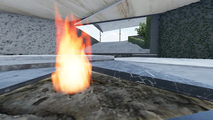3d animation passage surreal .