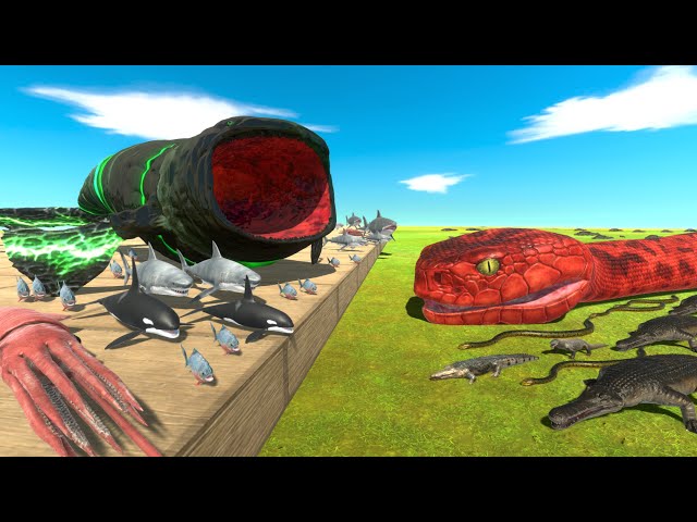 Bloop VS SCP 3000 - Animal Revolt Battle Simulator [ARBS] 