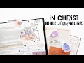 In Christ Daily Scripture Cards in my Illustrating Bible!