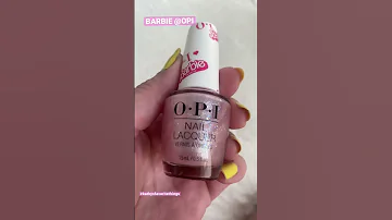 BARBIE BarbieEverything BarbieNailPolish OPI Imabarbiegirl BarbieNewFinds BarbieFindsatTarget 