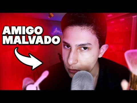 ASMR | AMIGO MALVADO TE MAQUIANDO