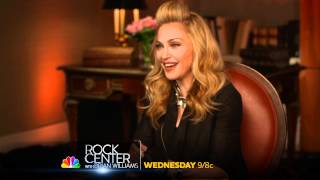 Madonna on Rock Center with Brian Williams