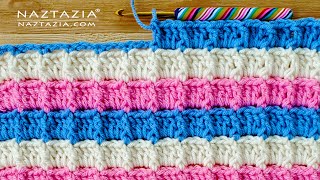 Crochet Textured Box Stitch and Modern Waffle Stitch for Blankets and Scarves DIY Tutorial
