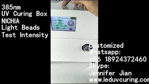 High Power UV LED Curing Light Source