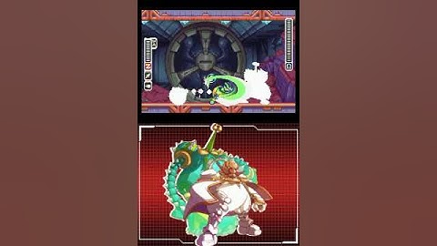 Megaman Zero 3 - Vs. Glacier Le Cactank (No Damage)