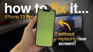 Mijn iPhone 13 Pro geeft een groen scherm: zo los ik het op!