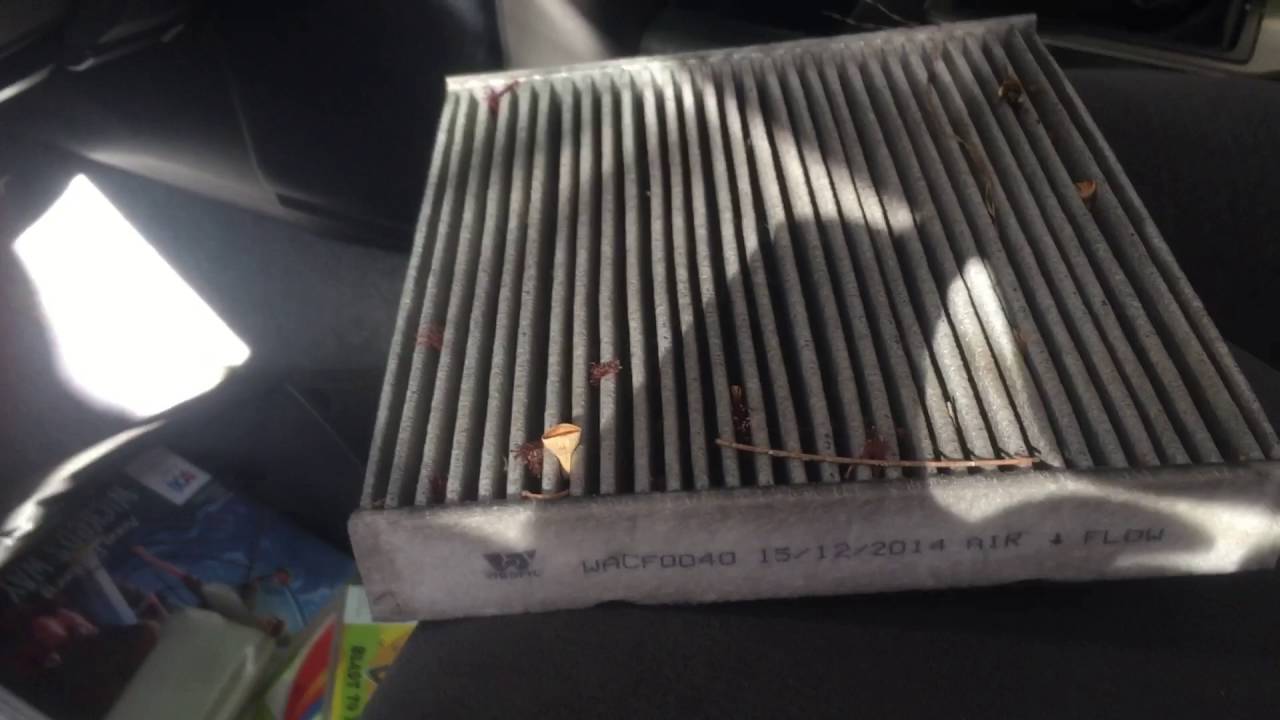 How To Replace Toyota Prado Cabin Airconditioning Filter ...
