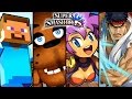 Super Smash Bros TOP 6 Fan-Made Trailers - Freddy Fazbear, Miku & More (Wii U)