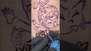 Cartoon tattoo