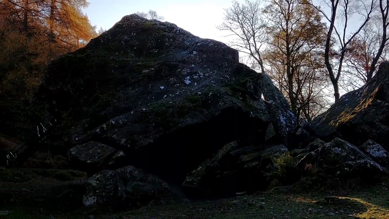 Bowder Stone and Kings How 10.11.19 Lake District
