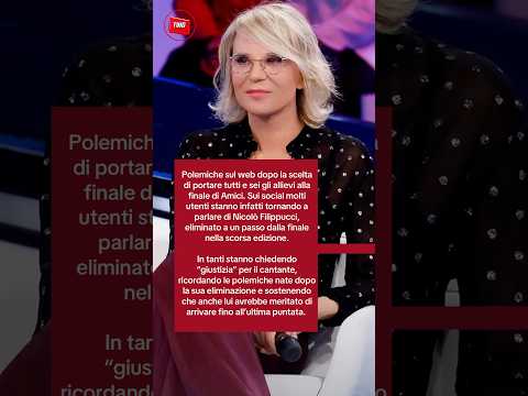 Video Polemiche sul web per Amici dopo la scelta di portare tutti e sei gli allievi in finale