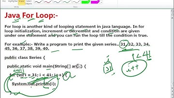 JAVA LECTURE - 27//FOR LOOP IN JAVA FULL EXPLANATION WITH EXAMPLE (@ECL365CLASSES