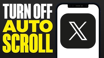 How To Turn Off Auto Scroll On Twitter X (2025)