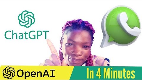 How To Connect ChatGPT Open AI Chatbot To WhatsApp 2025