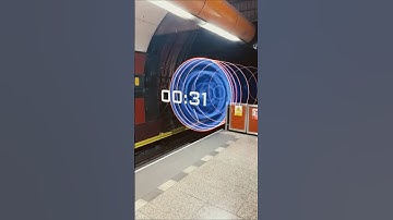 #AR  Metro Countdown with REAL LIVE data (augg.io + Unity) #augmentedreality #unity #metro