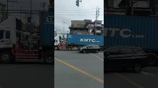 💙KMTC LINE-BEACON💙 Isuzu Giga #container #containertruck #truck