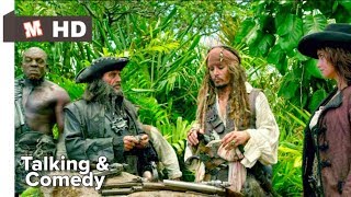 Pirates of The Caribbean 4 Hindi On Stranger Tides Talking & Comedy Scene