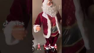 Gemmy Life Size Dancing Santa's video slideshows