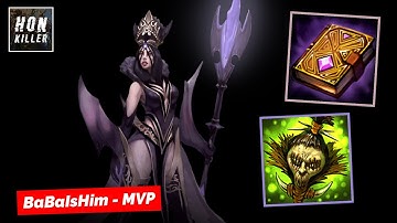 HoN Wretched Hag GRIMOIRE OF POWER with SHRUNKEN HEAD - MVP