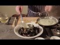 Chef tony lynch of the long dock carrigaholt cooking carrigaholt mussels