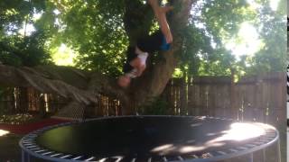 standing double full (trampoline)
