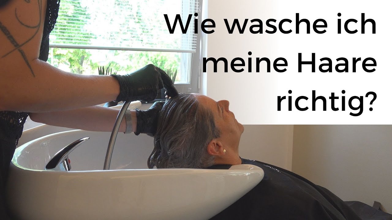 Haare richtig waschen - Tipps zum Haare Waschen - YouTube