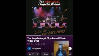 THE ANGELS- ROUND WE GO  THIS ONE WAS SUCH A CLASSIC  💜 🖤   INDEPENDENT ARTIST REACTS