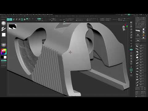 ディテールをスカルプト #2 | 第4回：ハイモデルの制作 | Mayaプロフェッショナルモデリング