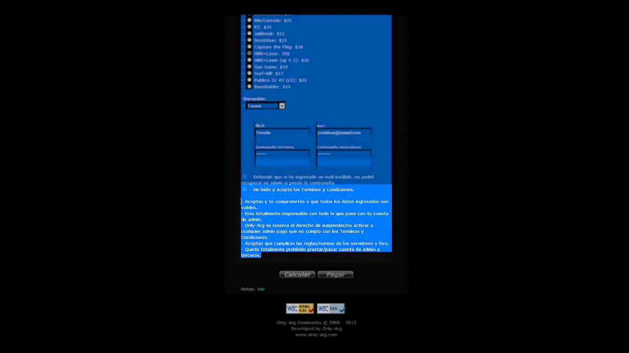 game phao hoa Como comprar Admin/Vip/Slot - Only Arg