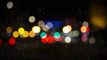 Bokeh Rain Effect HD royalty background videos loops green screen