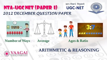 UGC NET Paper 1 Previous Year Question Papers with Answers | 2012 December