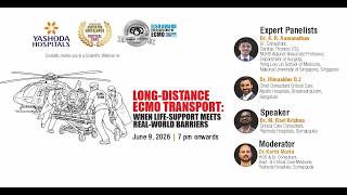 Long-Distance ECMO Transport: When Life-Support Meets Real-World Barriers | Critical Care Webinar