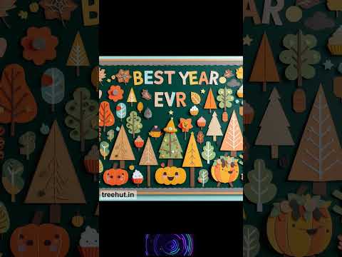 Fall Trees, End of Year Bulletin Board Ideas, Best Year Ever - 4963